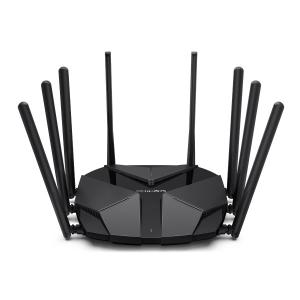 Mercusys Router WiFi AX6000 - MR90X (1148Mbps 2,4GHz + 4804Mbps 5GHz; 1x 2,5Gbps +3x 1Gbps port, WPA3; 8x Antenna)