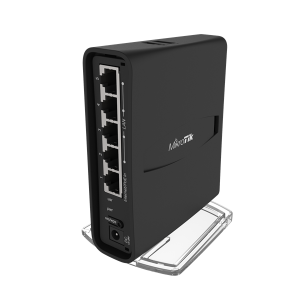 Mikrotik Router WiFi AC1200 - hAP ac2 / RBD52G-5HACD2HND-TC (300Mbps@2,4GHz + 867Mbps@5GHz; 5port 1Gbps; 1xUSB; p.PoE)