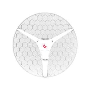 Mikrotik Router WiFi - RBLHG-2ND-XL (LHG 2 XL 21 dBi 2,4Ghz 802.11n integrált antenna, 1x 10/100 Mbps RJ45 port)