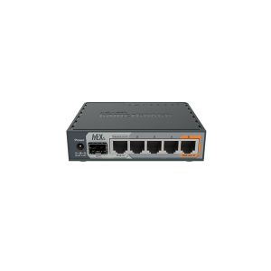 Mikrotik RouterBOARD RB760iGS (hEX S 5x gigabit LAN porttal, 1xSFP, USB, microSD foglalat, IPSec hardveres gyorsítás)