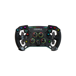 Moza Racing kiegészítő - MOZA GS V2P GT Kormánykerék (Dual Clutch, RGB, 300mm, alcantara)