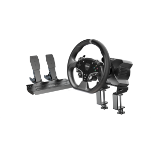 Moza Racing kormány - R3 PC/XBOX Szimulátor szett (Direct Drive, R3 bázis, ESX kormány, SR-P Lite pedál, bilincs)