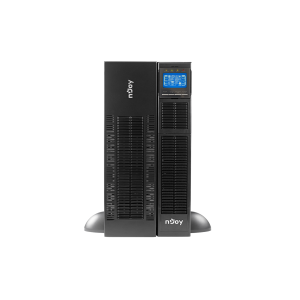 NJOY Szünetmentes 10000VA - Balder 10000 (On-line, RS232, USB, szoftver, LCD kijelző, 3U rack)
