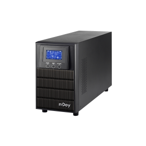 NJOY Szünetmentes  2000VA - Aten Pro 2000 (3 Schuko, USB/RS-232, On-line, szinuszhullám, generátor támogatás, Eco mód)