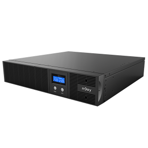 NJOY Szünetmentes 2200VA - Argus 2200 (4 IEC C13, line-interaktív, RJ45, RS232, USB, szoftver, LCD kijelző, 2U rack)