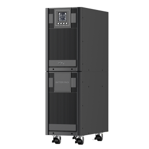 NJOY Szünetmentes 6000VA - Aster 6KT (Terminal Block Wiring, On-line (VFI), generátor támogatás, LCD kijelző, Torony)