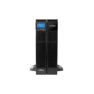 NJOY Szünetmentes 6000VA - Balder 6000 (On-line, RS232, USB, szoftver, LCD kijelző 2U rack)