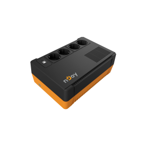 NJOY Szünetmentes  600VA - Soter 600 (4 Schuko kimenet, USB, AVR, line-interaktív, fekete)