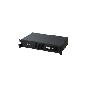 NJOY Szünetmentes 800VA - Code 800 (4 IEC C13, line-interaktív, USB menedzsment, szoftver, LCD kijelző, 2U rack)