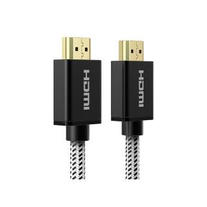 Orico Kábel - HD501-30 /136/  (HDMI2.0 kábel apa/apa, 4K/60Hz, aranyozott, harisnyázott, 3m)