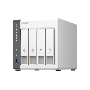 QNAP NAS - TS-433-4G (4HDD hely, SATA, CPU: 2,0GHz, RAM: 4GB, 1x RJ-45, 1x USB3.0)