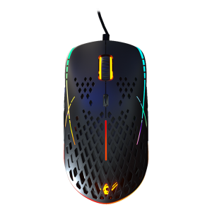 Rampage Egér Gamer - SMX-R111 DEFILADE (12400DPI, PMW3327; 8 gomb, makro, RGB LED, fekete)