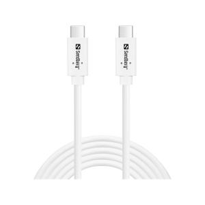 Sandberg Kábel - USB-C>C USB 3.1 G2 100W, 2M