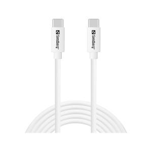 Sandberg Kábel - USB-C > USB-C 65W 2M SAVER