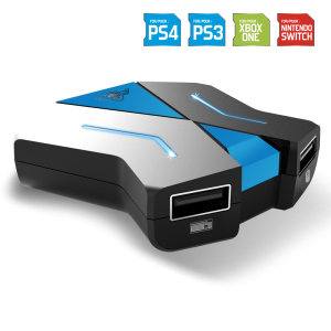 Spirit of Gamer Egér/Billentyűzet adapter konzolokhoz - SOG-CONV1 (3x USB-A, 2x USB-C, Nintendo/PS4/PS3/Xbox One)