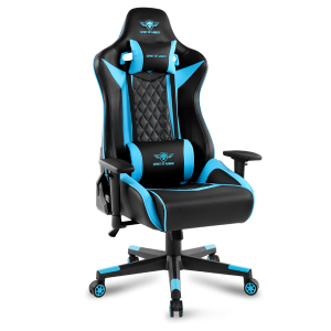 Spirit of Gamer szék - CRUSADER Blue (állítható dőlés/magasság/kartámasz; max.120kg-ig, kék)