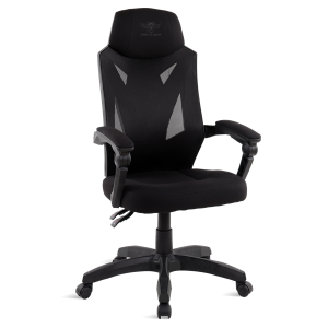 Spirit of Gamer szék - HELLCAT Black (állítható dőlés/magasság; szövet; max.120kg-ig, fekete)
