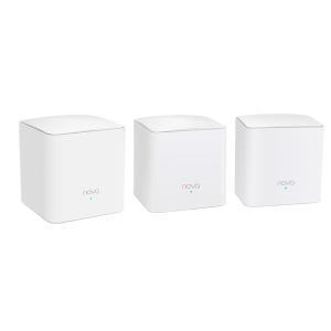 Tenda Mesh WiFi AC1200 - Nova MW5S (3pack; 300Mbps 2,4GHz + 867Mbps 5GHz; 2port 1Gbps; 1port 100Mbps secondary)