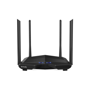 Tenda Router WiFi AC1200 - AC10 (300Mbps 2,4GHz + 867Mbps 5GHz; 4port 1Gbps, MU-MIMO; 4x6dBi)