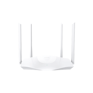 Tenda Router WiFi AX1800 - RX3 (574Mbps 2,4GHz + 1201Mbps 5GHz; 4port 1Gbps, MU-MIMO; 4x6dBi)