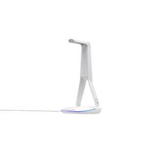 The G-Lab Fejhallgató állvány - K STAND HYDROGEN W (fehér, 2xUSB3.0, 1xUSB-C, műanyag, RGB)