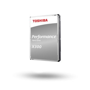 Toshiba Belső HDD 3.5" - X300 High-Performance 10TB (Retail; asztali munkaállomások, médiaközpontok; 256MB / 7200RPM)