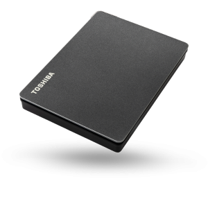 Toshiba Külső HDD 2.5" - 1TB Canvio Gaming Fekete (USB3.2 Gen 1.; ~5Gbps; exFAT)