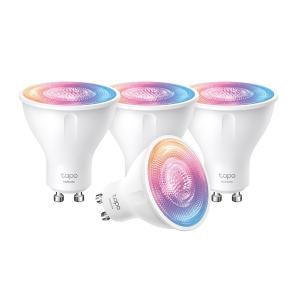 TP-Link Okos Izzó - Tapo L630 (Multicolor; 230V; GU10; 2,4GHz WiFi; 350 lumen; 3.7W; Távoli hozzáférés, Ütemezés)