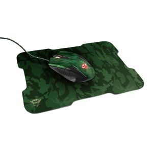 Trust Egér Gamer - GXT781 RIXA CAMO MOUSE & PAD