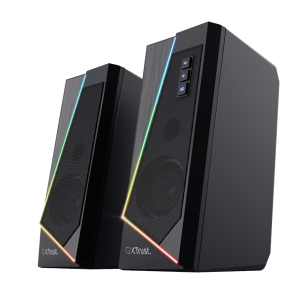 Trust Hangszóró 2.0 - GXT 609 Zoxa (2.0; világítás; 3,5mm jack + USB power; 6W RMS)