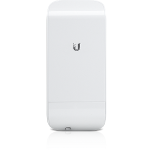 Ubiquiti Access Point WiFi - LOCOM2 (NanoStationLocoM2, 150Mbps@2,4GHz; 100Mbps; 8dBi; 24V PoE; kültéri, 5km)