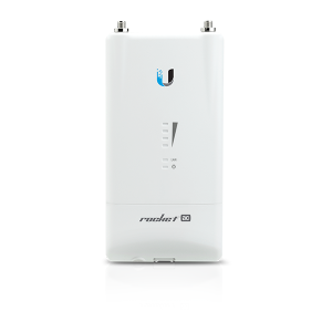 Ubiquiti Access Point WiFi N kültéri Bázisállomás - airMAX Rocket AC Lite (500Mbps@5GHz; 1Gbps; 27dBm; 24V PoE; RP-SMA)