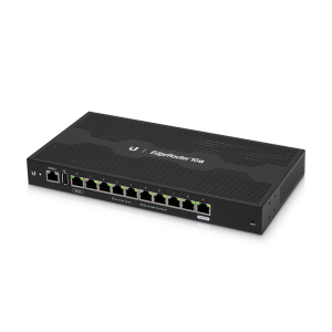 Ubiquiti Router - EdgeRouter 10X (10 Gbit LAN port, 24V PoE a 9-es porton)