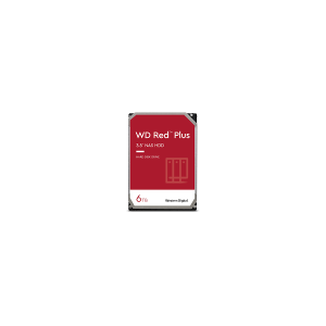 Western Digital Belső HDD 3.5" 6TB - WD60EFPX (5400rpm, 256 MB puffer, SATA3 - Red Plus széria)