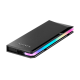 ADATA Külső SSD ház  - EC700G (M.2 PCIe NVMe SSD/M.2 SATA SSD, USB 3.2 Gen 2 Type-C (10 Gbp), porálló, fekete, LED)