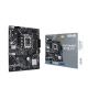 Asus Alaplap - Intel PRIME H610M-E D4-CSM s1700 (H610, 2xDDR4 3200MHz, 4xSATA3, 2xM.2, HDMI+DP+VGA)