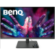 BenQ Monitor 31,5" - PD3205U (IPS, 16:9, 99% sRGB, 3840x2160, 5ms, 350cd/m2, HDMI, DP, USB, Speaker, Pivot, mag.áll.)