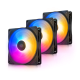 DeepCool Cooler 12cm - RF120 (3 IN 1)   (27dB; max. 95,99 m3/h; 4pin csatlakozó; ház hűtésre, RGB, PWM)