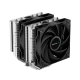 DeepCool CPU Cooler - AG620 (29,4 dB; max, 115,32 m3/h; 4pin csatlakozó, 6 db heatpipe, 12cm, PWM)