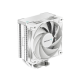 DeepCool CPU Cooler - AK400 WH (29 dB; max, 112,93 m3/h; 4pin csatlakozó, 4 db heatpipe, 12cm, PWM, fehér)