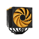 DeepCool CPU Cooler - AK620 Zero Dark Zoria (28 dB; max, 117,21 m3/h; 4pin csatlakozó, 6 db heatpipe, 2x12cm, PWM)
