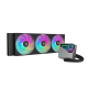 DeepCool CPU Water Cooler - LT360 ARGB (max 19dB; max. 145,86 m3/h; 3x12cm)