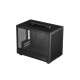 DeepCool Számítógépház - CH160 (fekete, Mini-ITX, 2xUSB3.0, Type-C, fekete)