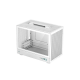 DeepCool Számítógépház - CH160 WH (fekete, Mini-ITX, 2xUSB3.0, Type-C, fehér)