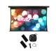 EliteScreens 100"(16:9) motoros fali vászon Saker Tab SKT100UHW-E12 (222 x 125 cm, Fekete, Oldalfeszített)