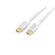 Equip Kábel - 128355 (USB-C 3.2 Gen2 to USB-C, apa/apa, PD:100W, fehér, 0,5m)