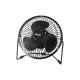 Equip-Life Asztali Ventilátor - 245420 (USB, 6", fekete)