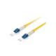 Equip Optikai Kábel - 151491 (OS2, LC/SC, 9/125µ, LSOH, sárga, 50m)