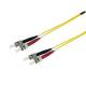 Equip Optikai Kábel - 252232 (OS2, ST/ST, 9/125µ, LSOH, sárga, 2m)