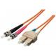 Equip Optikai Kábel - 252338 (OS2, ST/SC, 9/125µ, LSOH, sárga, 20m)